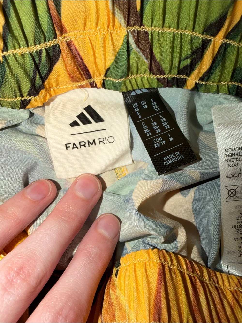 Adidas Farm Rio shorts - Picture 2 of 2